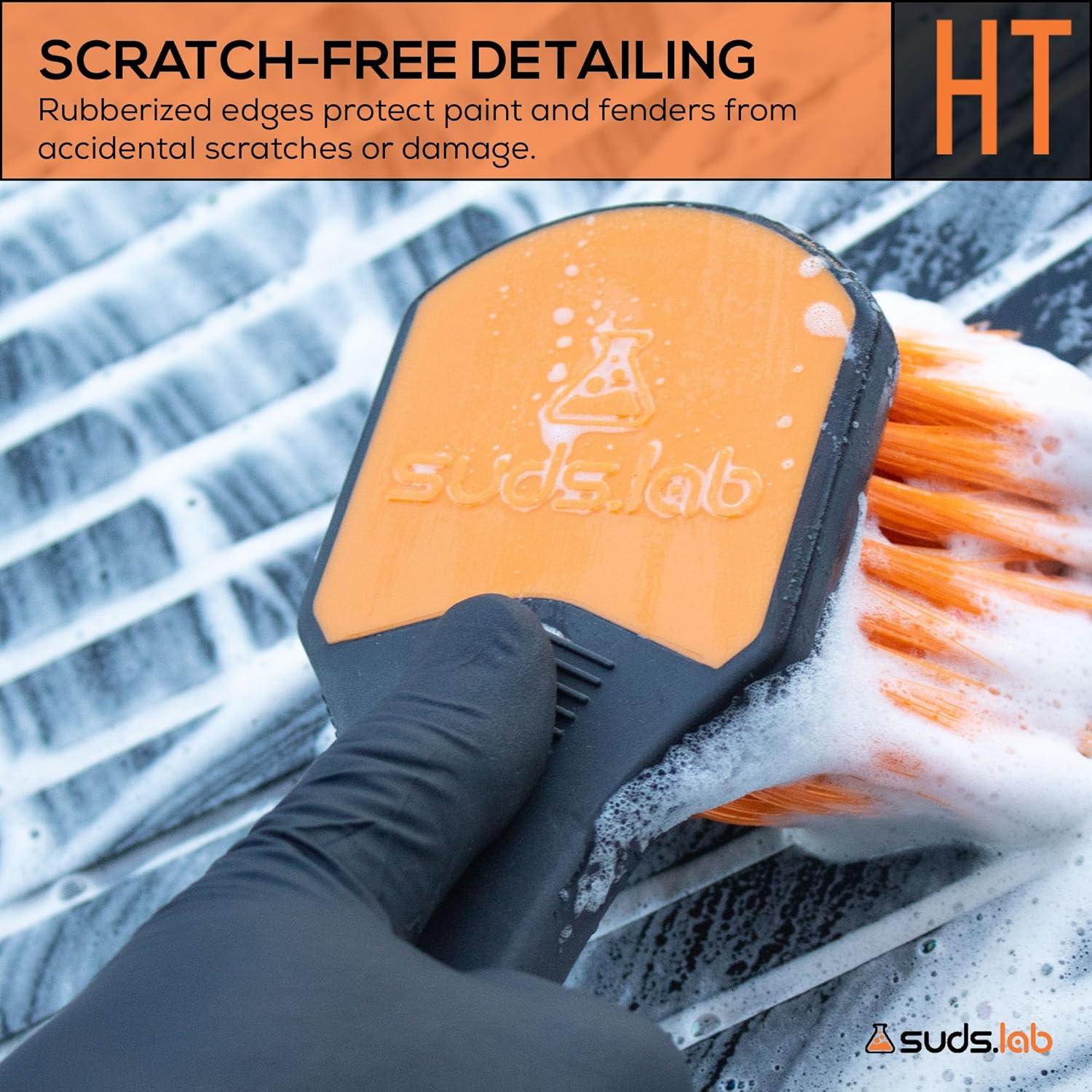 Cepillo para Llantas Suds Lab SL-TBR01-800 con Mango de Goma