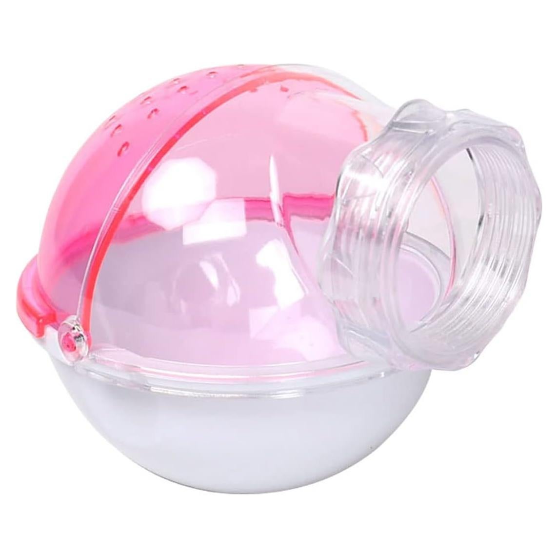 Baño para Hámster Gutongyuan Rosa, Contenedor de Arena Removible