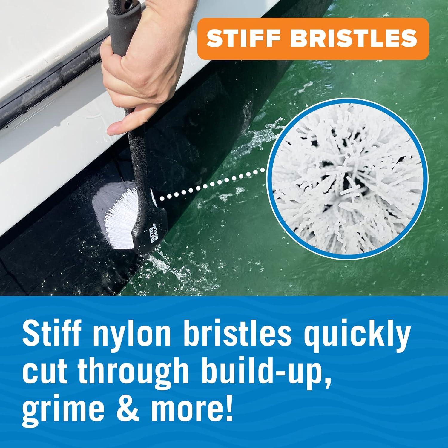 Cepillo de limpieza multiusos Better Boat 43 cm con mango largo