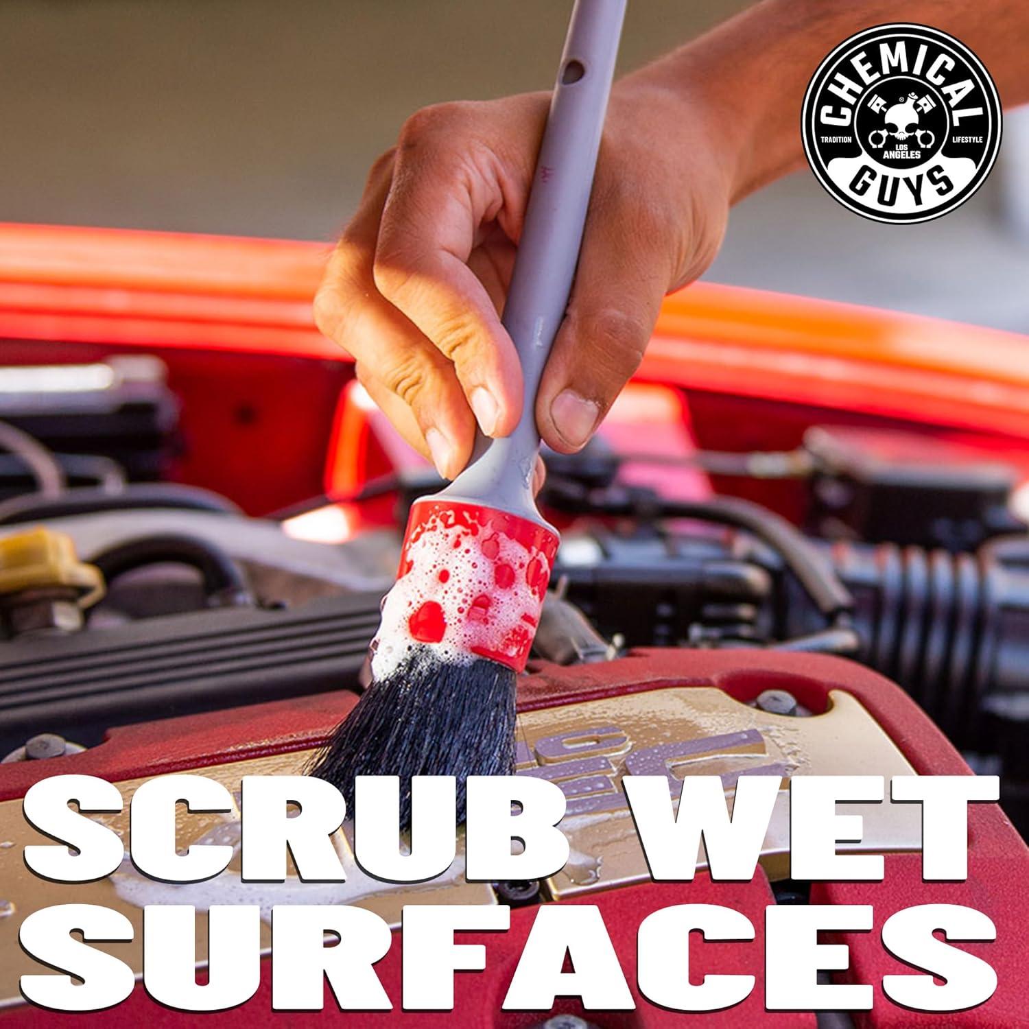 Cepillo de Detalle Exterior Chemical Guys ACC601 - 3 Tamaños