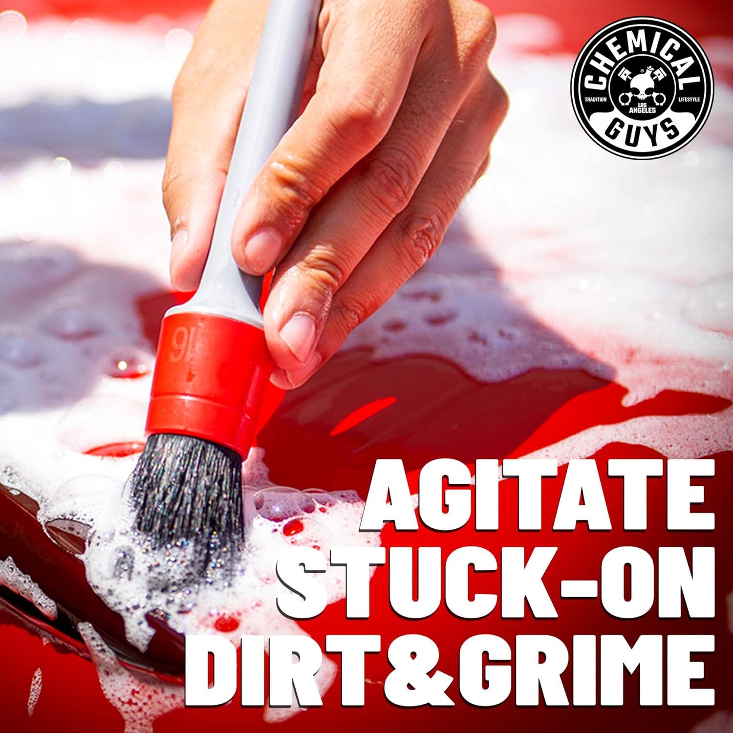 Cepillo de Detalle Exterior Chemical Guys ACC601 - 3 Tamaños