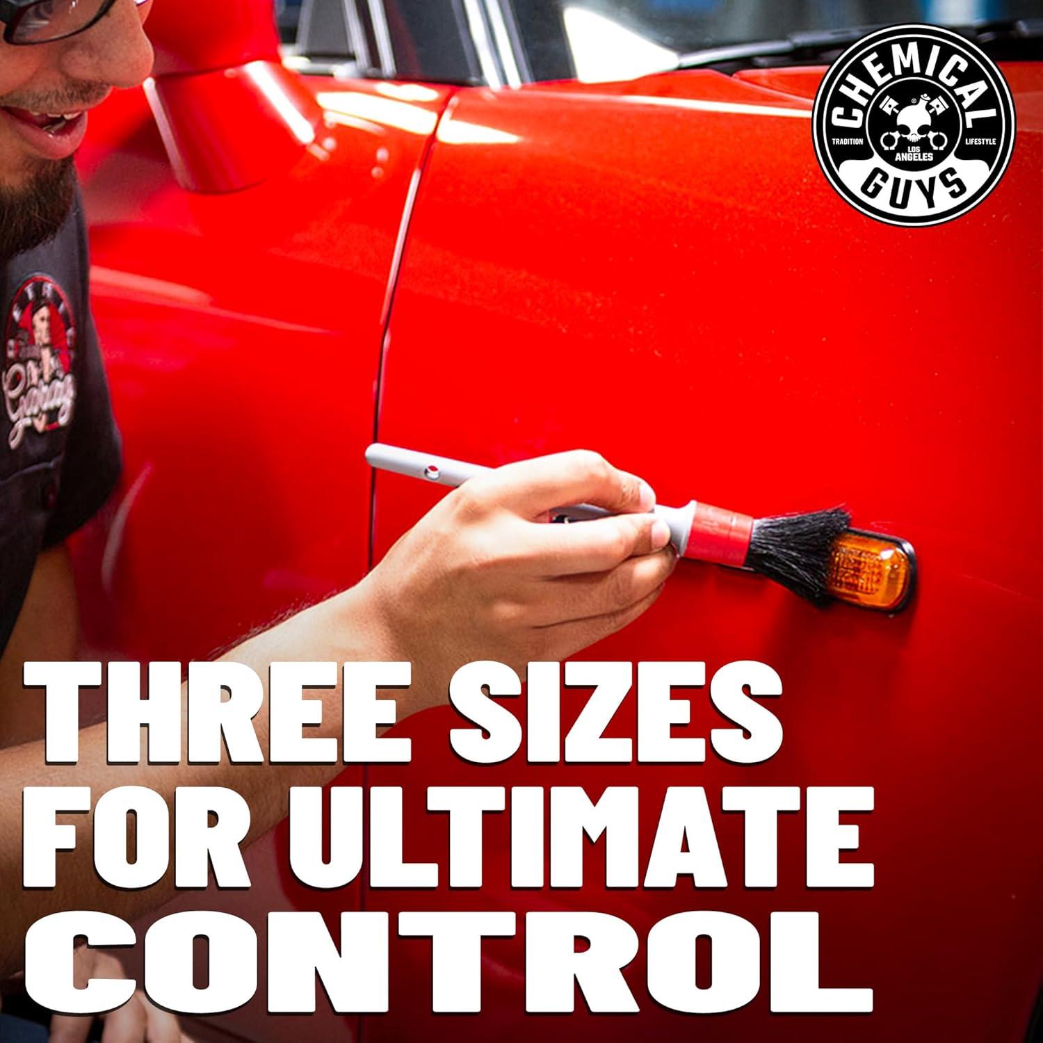 Cepillo de Detalle Exterior Chemical Guys ACC601 - 3 Tamaños