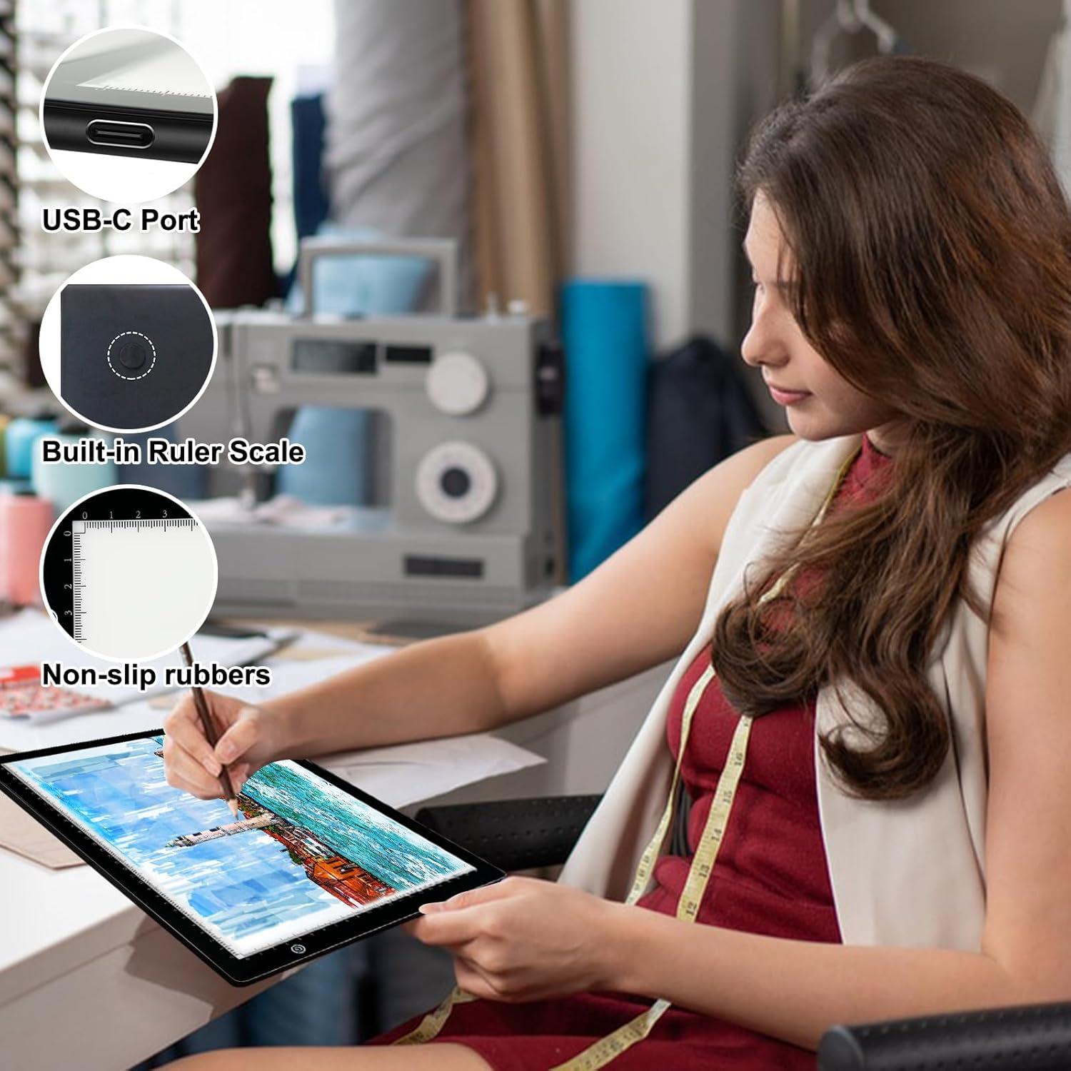 Tablero de Luz A4 Yieldranger con Regulación de Brillo y Bolsa