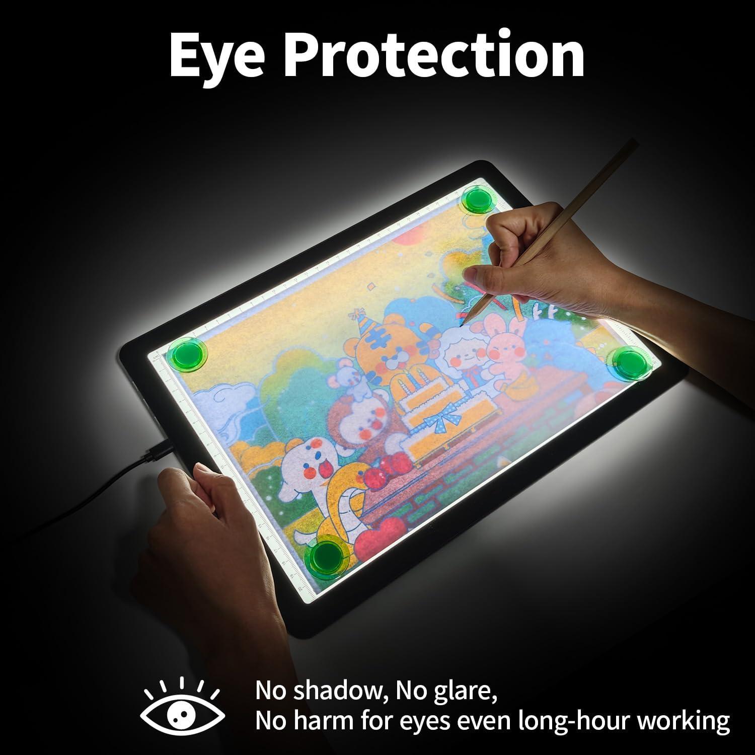 Mesa de Luz A4 TSOCOS 11000 Lux con 3 Colores y 6 Brillos