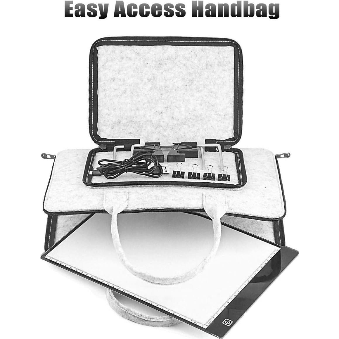 Pad de Luz LED A4 SevenFish para Pintura de Diamantes 33.5x23.3cm