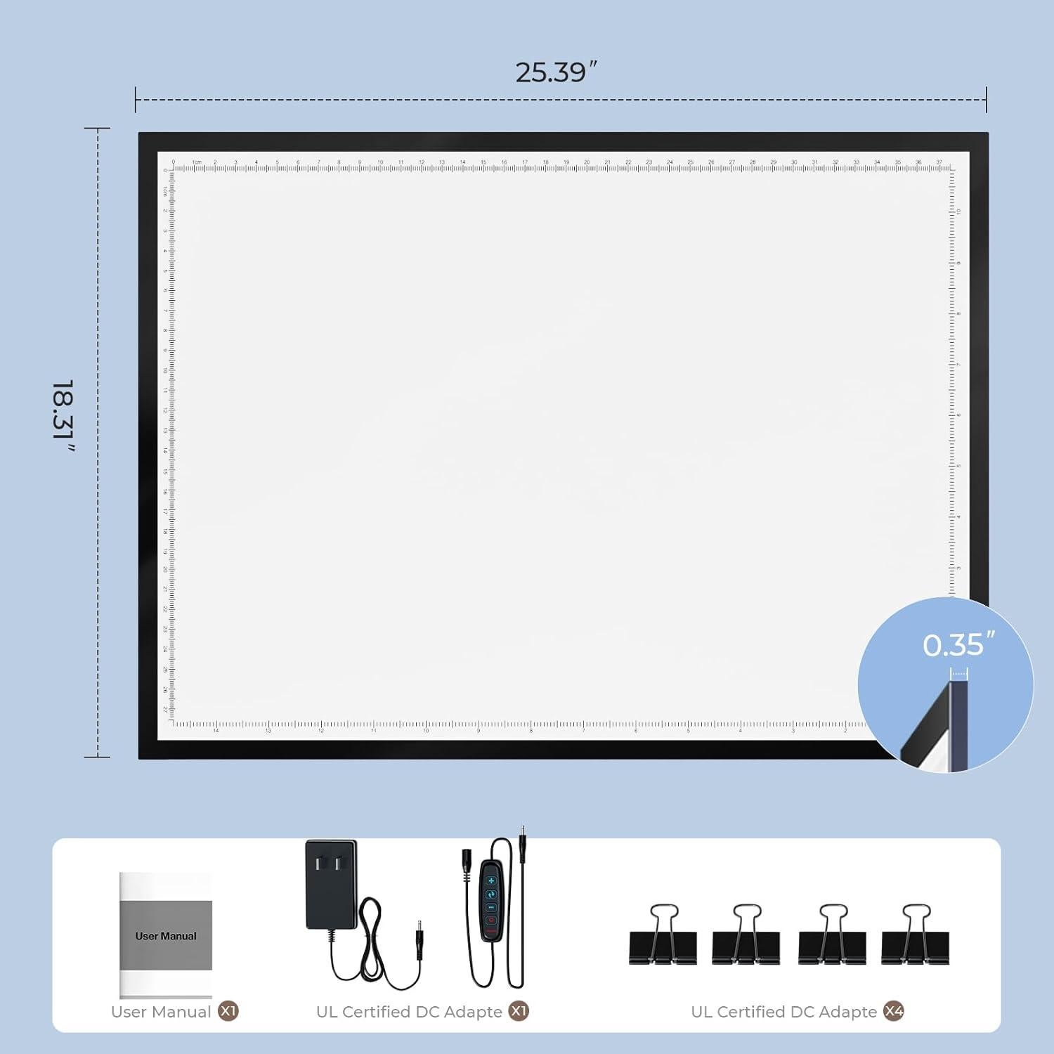 Mesa de Luz A2 DONPODER 10000 Lux 3 Colores 10 Niveles