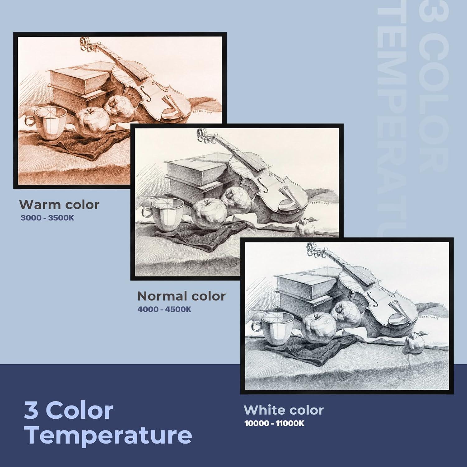 Mesa de Luz A2 DONPODER 10000 Lux 3 Colores 10 Niveles