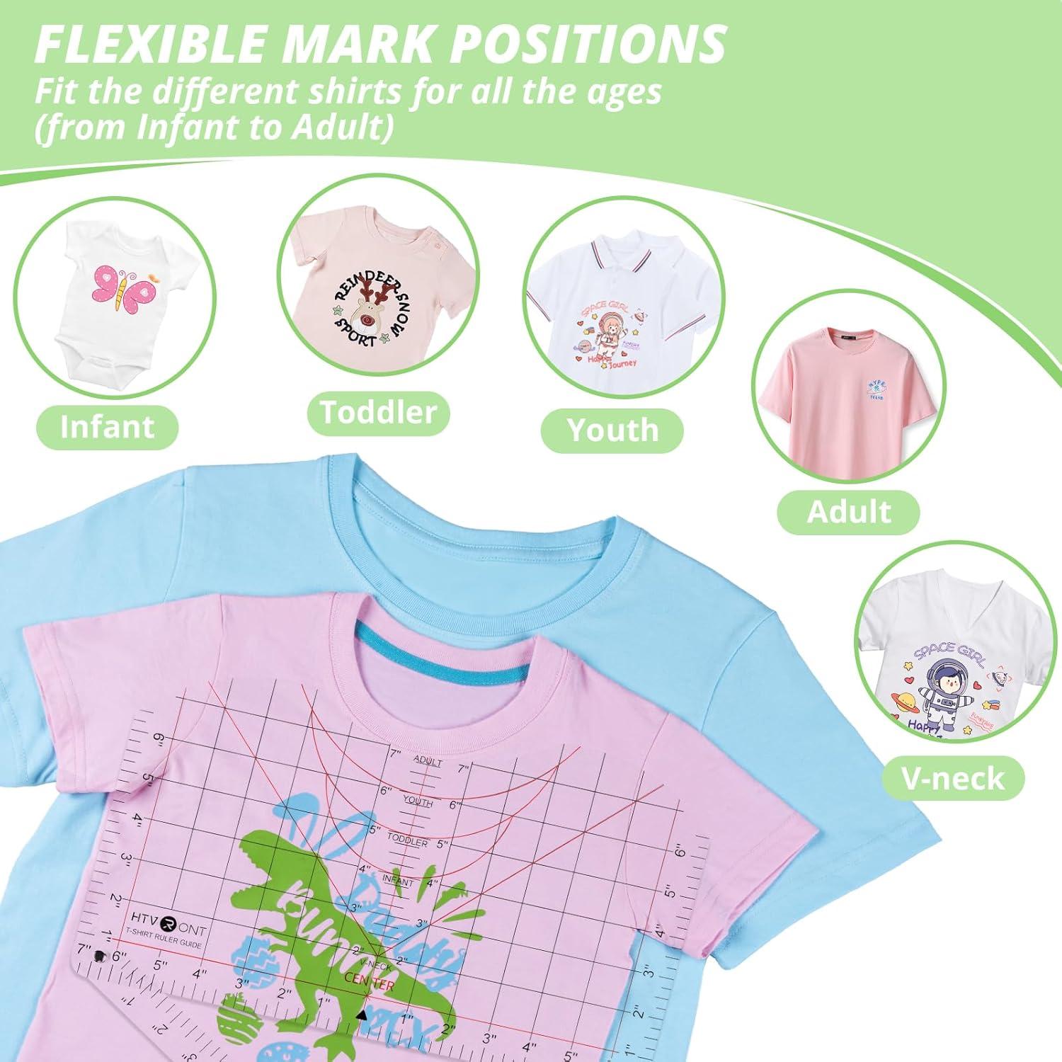 Paquete de 24 Vinilos de Transferencia de Calor HTVRONT 30x30 cm