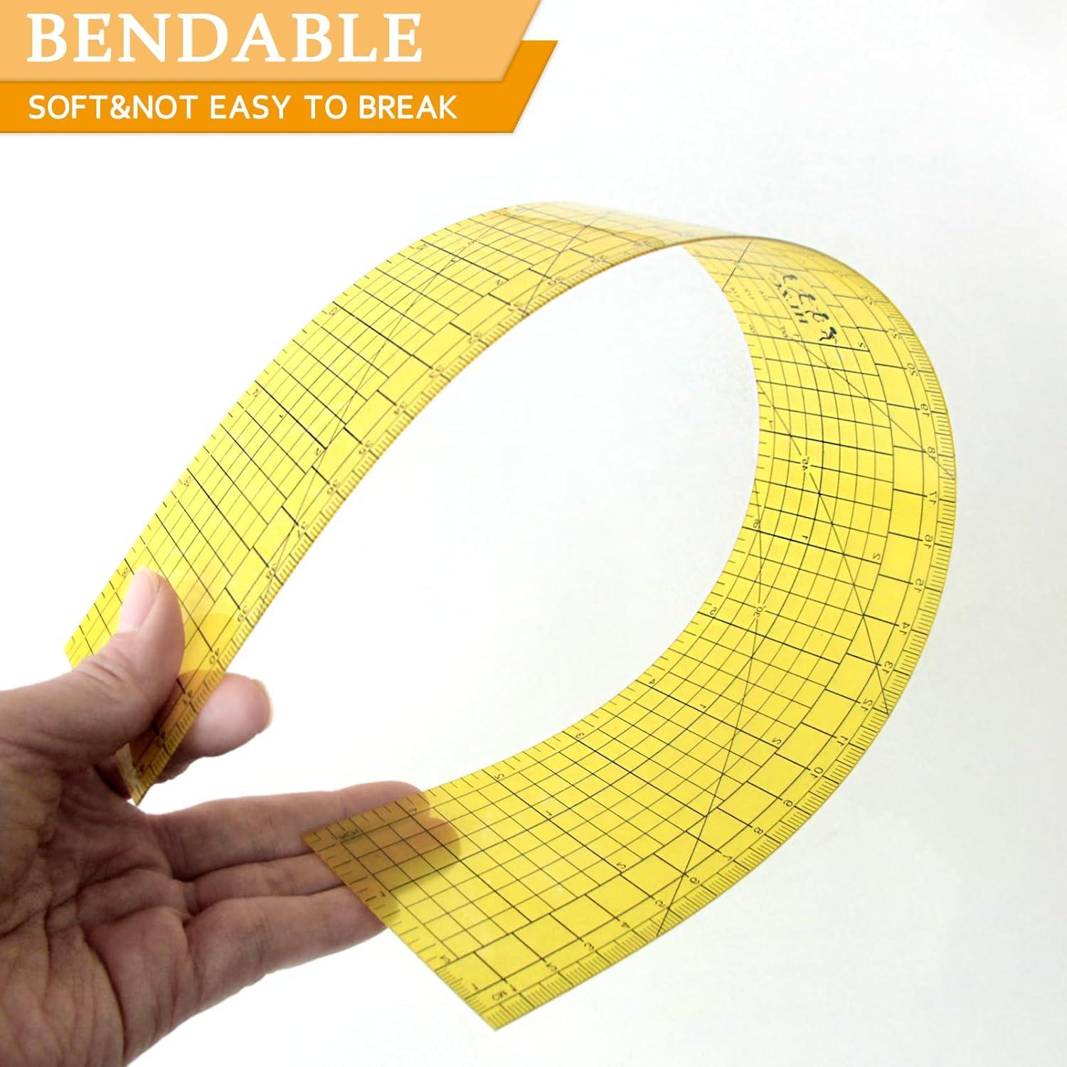 Regla de Calor HLZC para Acolchado 43.2 cm, Herramienta de Plancha