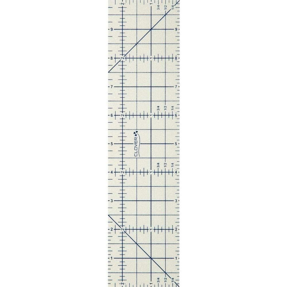 Regla Caliente Clover 7811 para Planchar y Medir 6.35x25.4 cm
