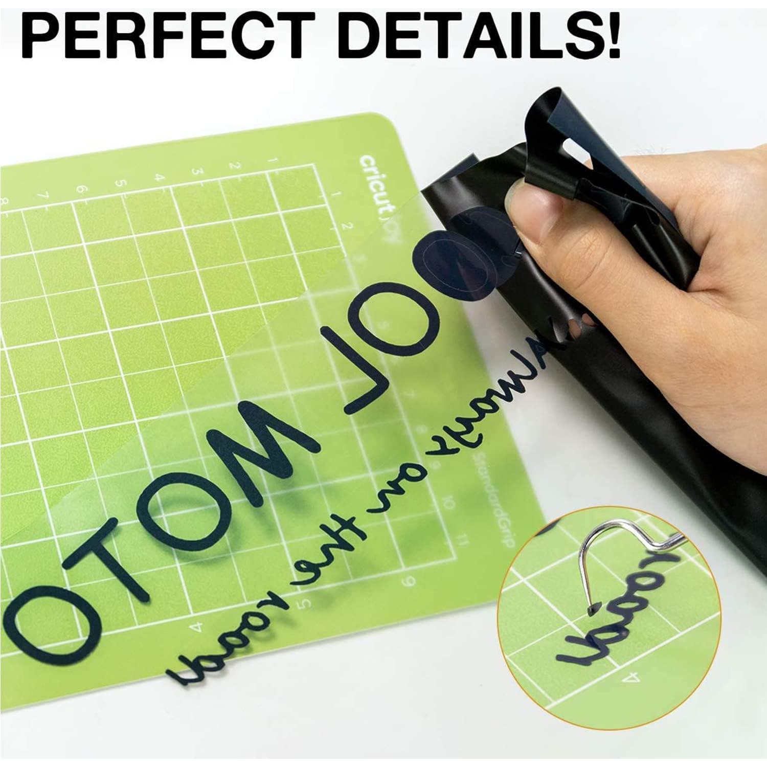 Vinilo HTV Negro 30.48cm x 2.44m HTVRONT para Camisetas