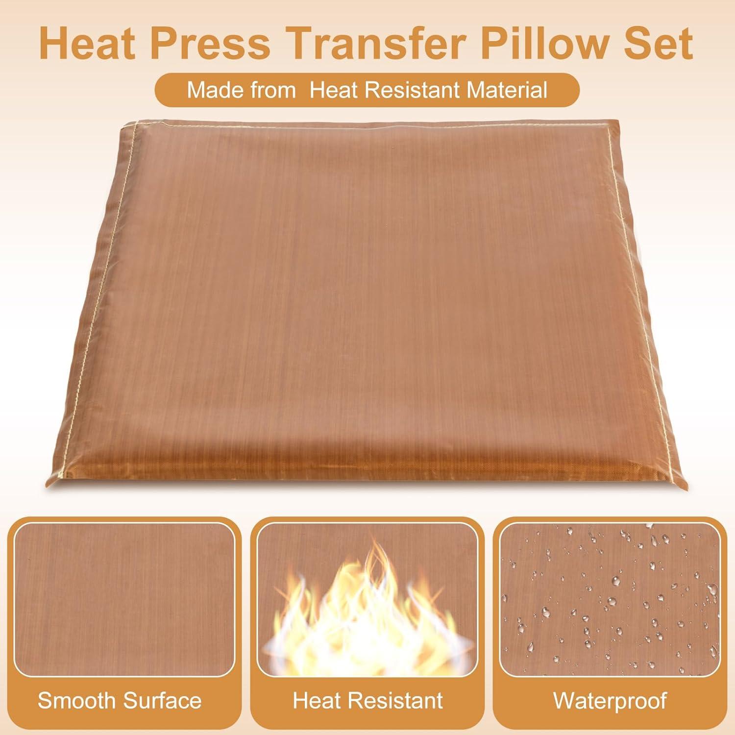 Kit de Prensa Térmica 17 Piezas Tatuo 16x20" para DIY