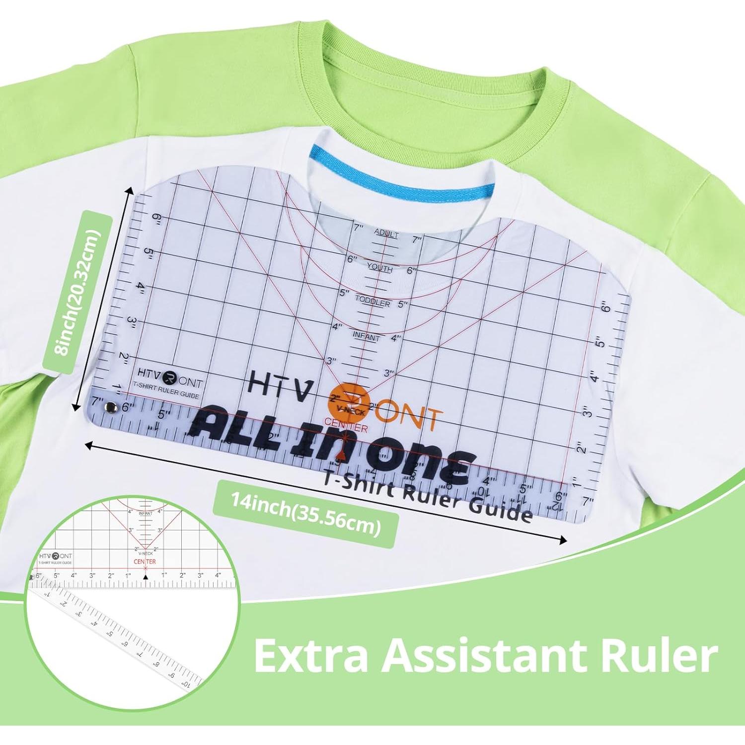 Paquete de Vinilo de Transferencia de Calor HTVRONT 47 Piezas 30.48x25.4 cm