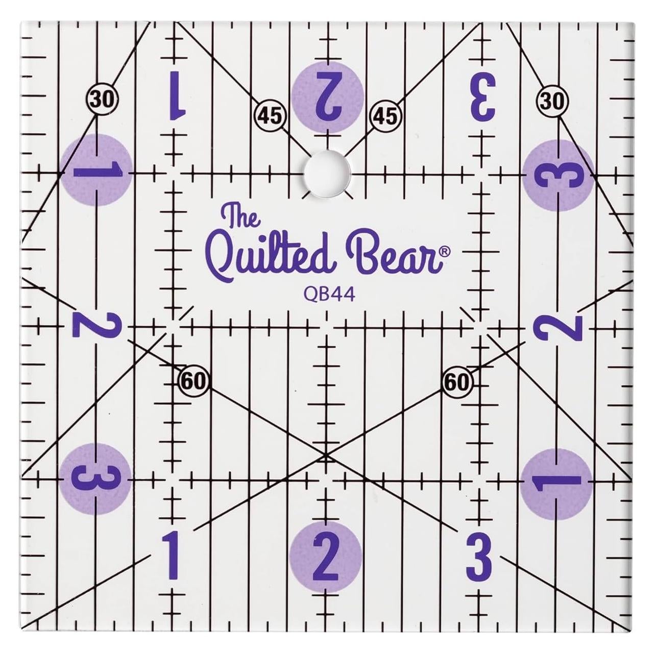 Regla de Acolchado Antideslizante The Quilted Bear 10.16 cm