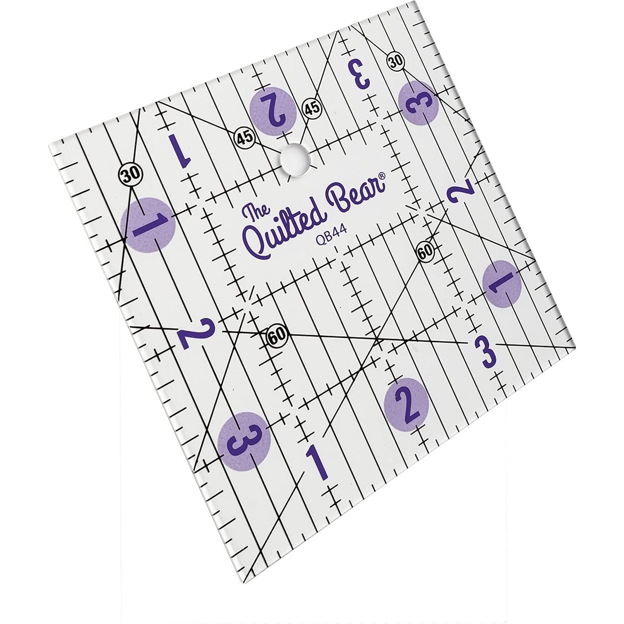 Regla de Acolchado Antideslizante The Quilted Bear 10.16 cm