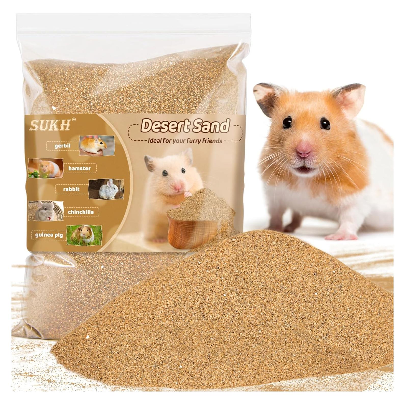 Arena Desértica Sukh 450g - Sustrato para Hámsteres y Reptiles