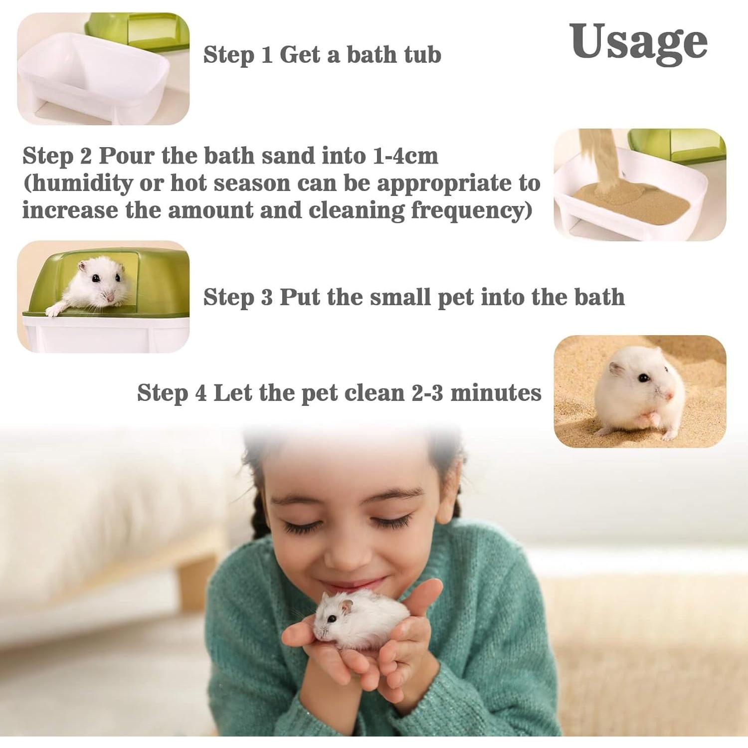 Arena Desértica Sukh 450g - Sustrato para Hámsteres y Reptiles