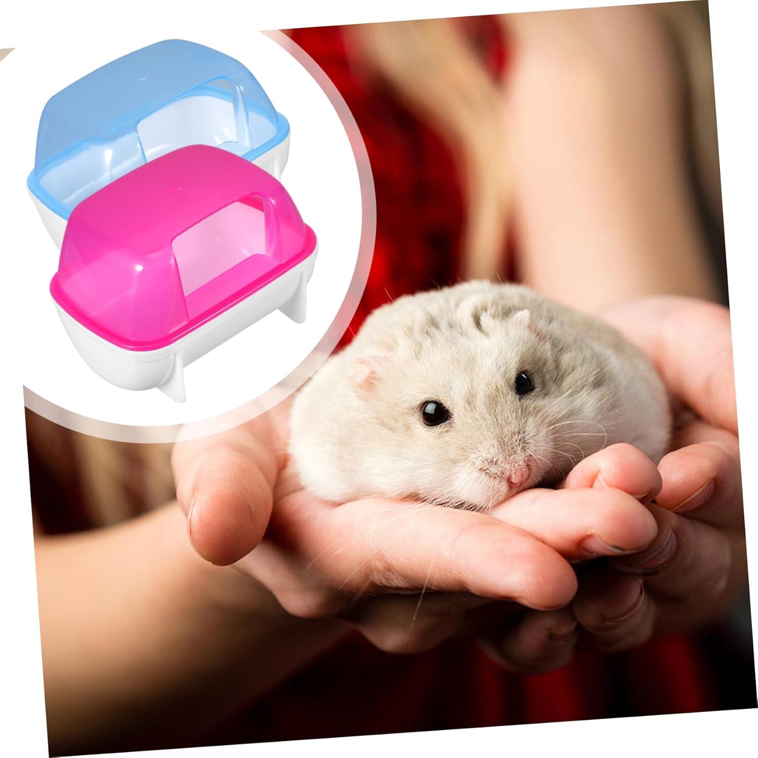 Baño de Arena para Hámster y Chinchilla YARNOW 12.5x9x9cm