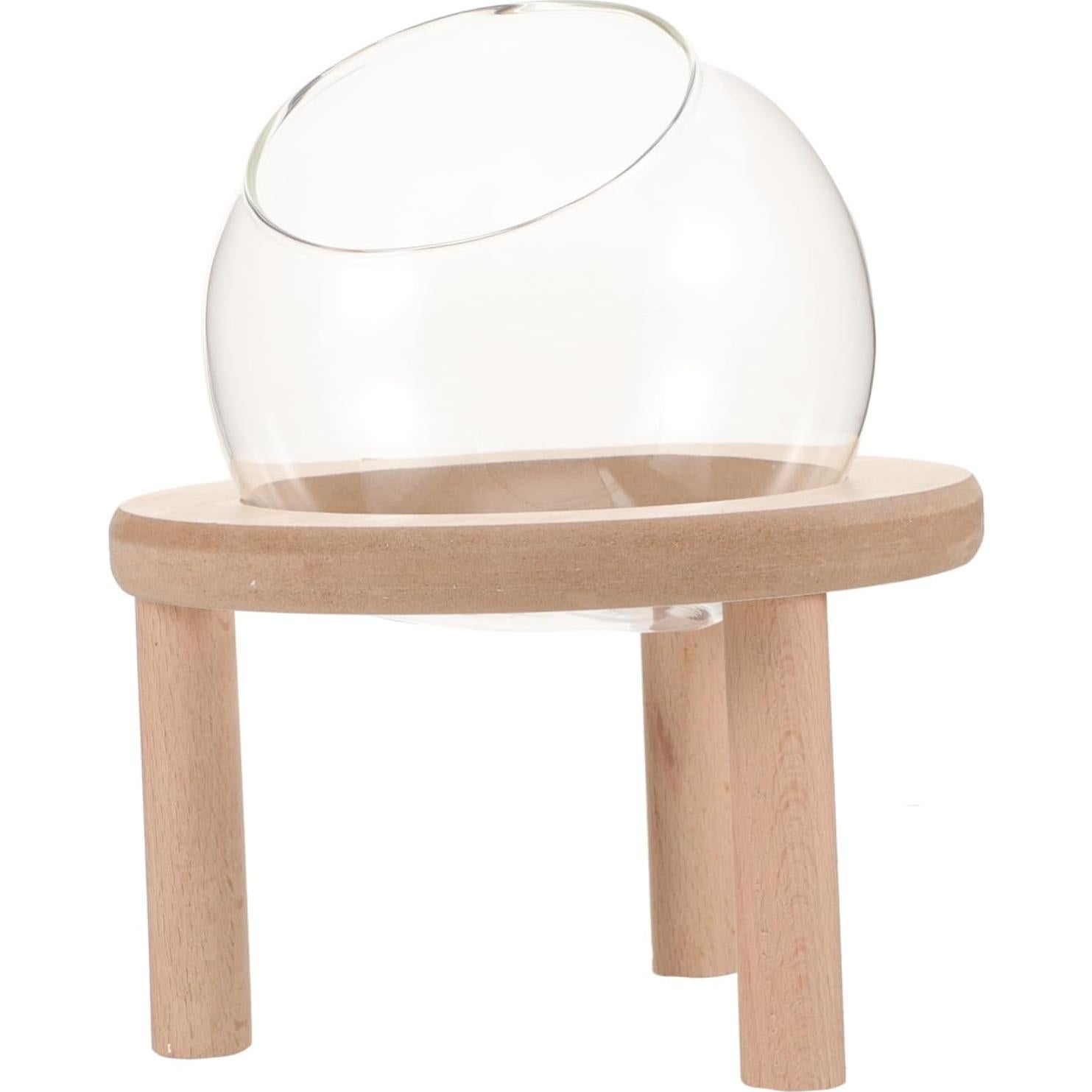 Bañera de vidrio para hámsters y mascotas pequeñas Toddmomy