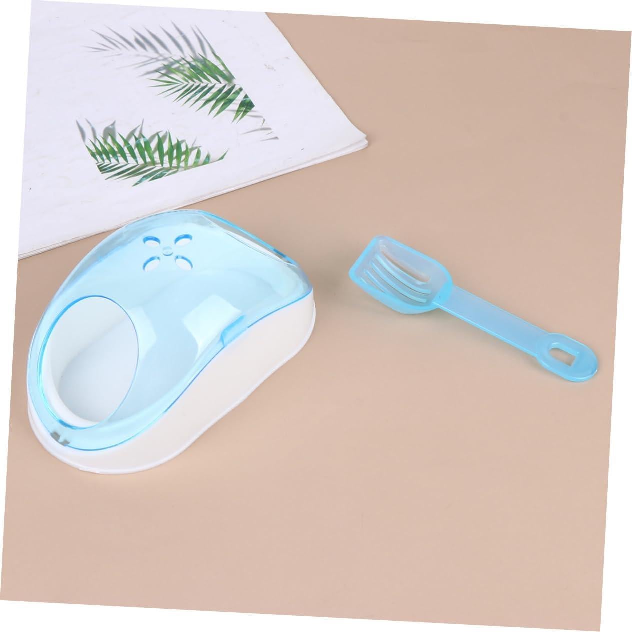 Baño de Arena para Hámster y Chinchilla HEMOTON con Cucharón