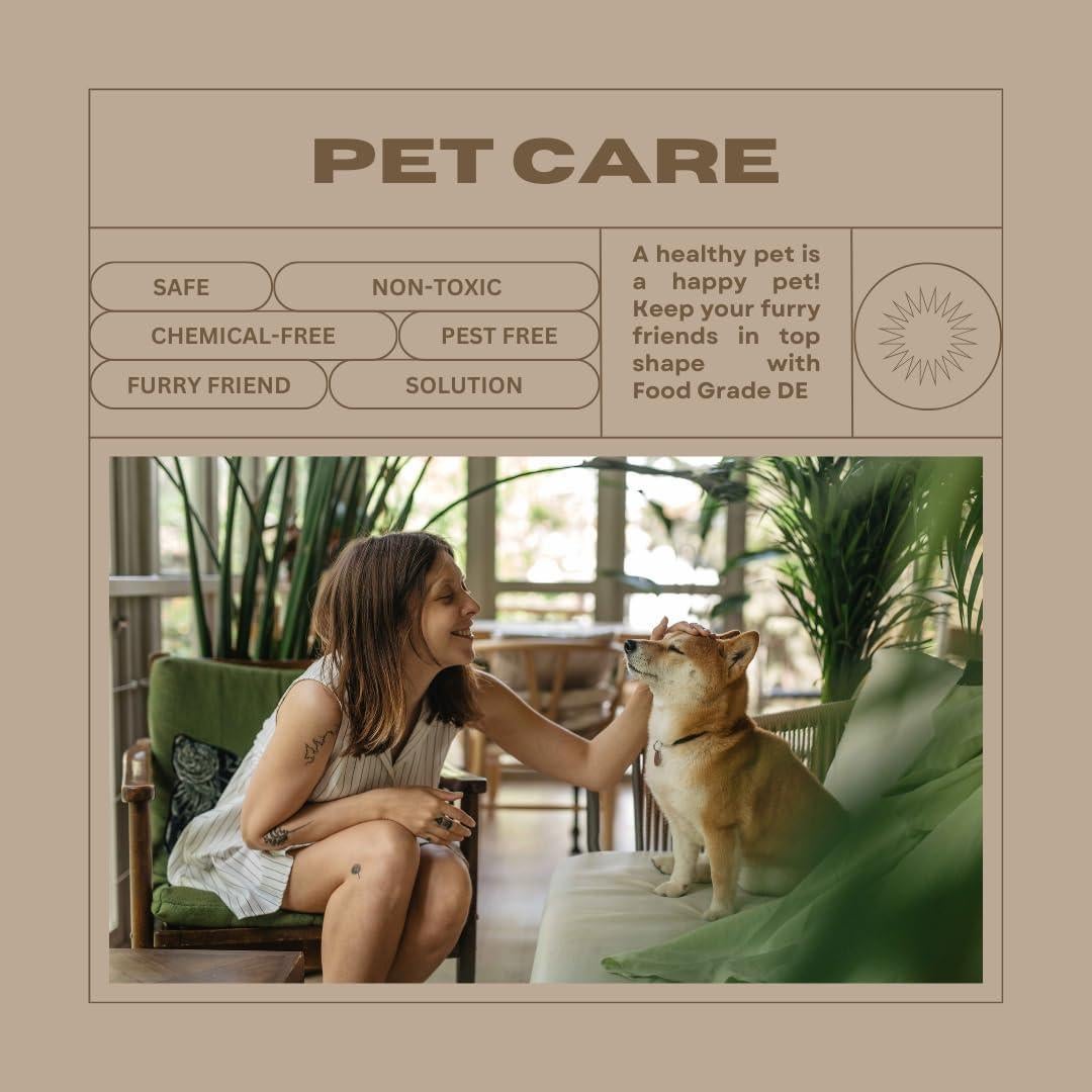 Tierra de Diatomeas 4.54 kg Grado Alimenticio - 100% Orgánico