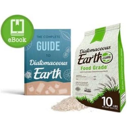 Tierra de Diatomeas 4.54 kg Grado Alimenticio - 100% Orgánico