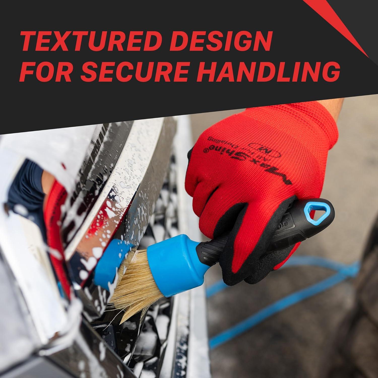 Cepillo de Detalle Maxshine 100% Pelo de Jabalí 704626-B