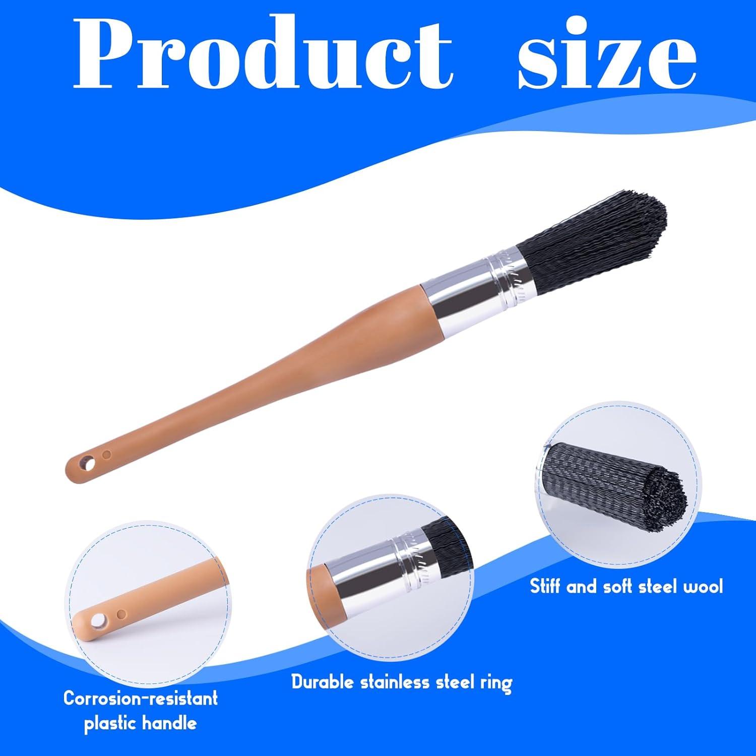 Cepillo de Limpieza de Piezas Wesquer 2pcs para Auto y Metal