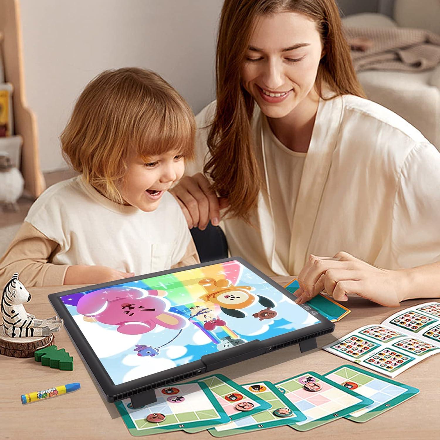 Tableta de Luz LED A4 Inalámbrica iVAOOZE con Soporte y Clip