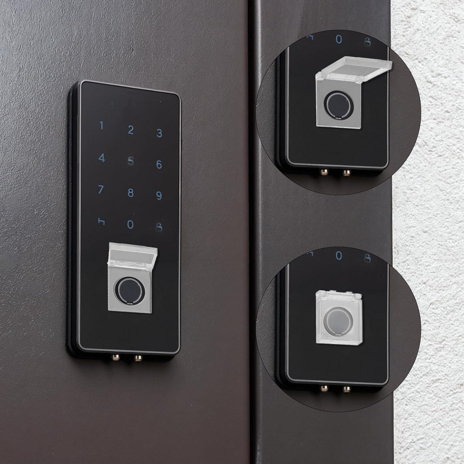 Cubiertas de Interruptor de Luz Qianyu 2 Pcs Acrílico Transparente