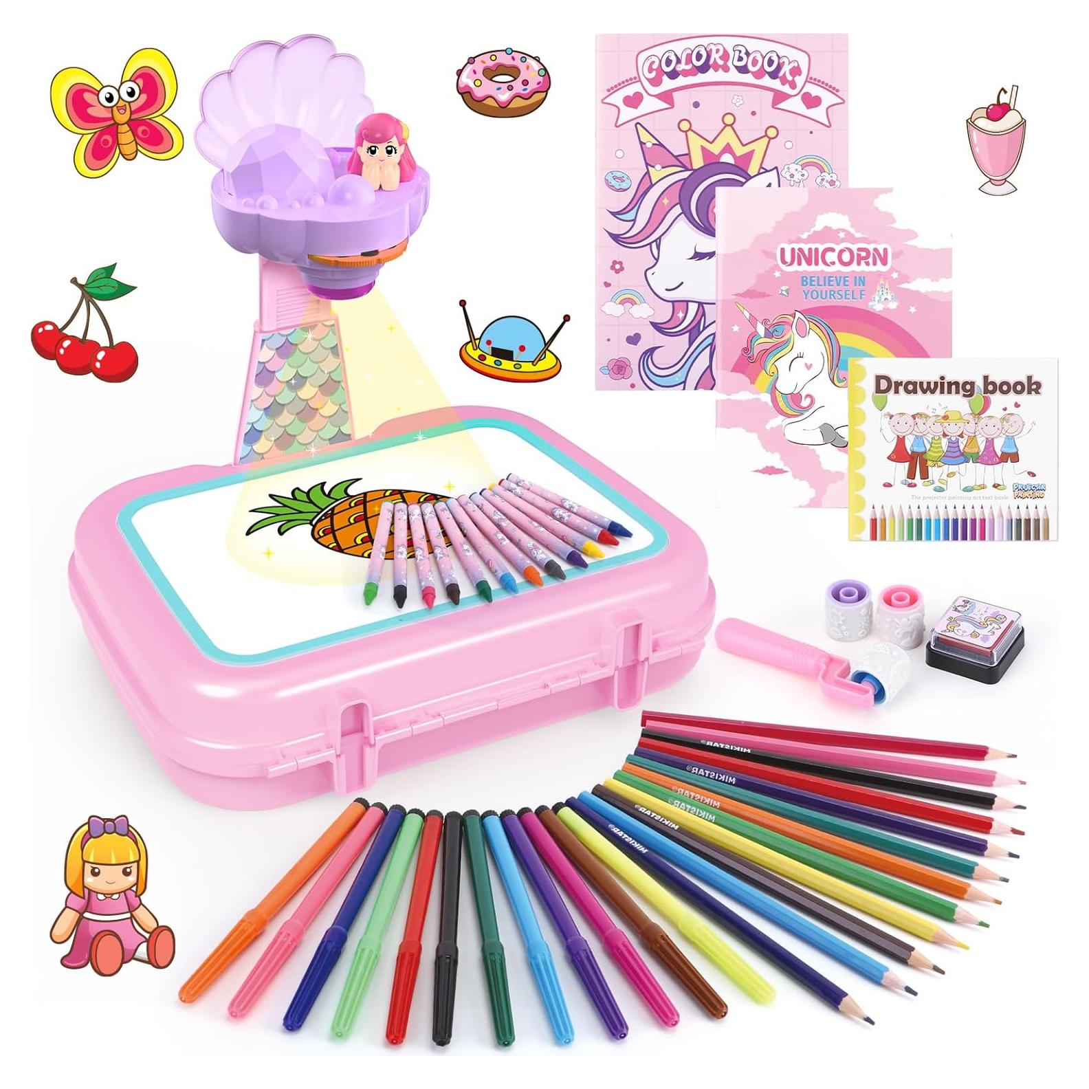 Proyector de Dibujo Syahro Sirena con Kit de Arte Completo