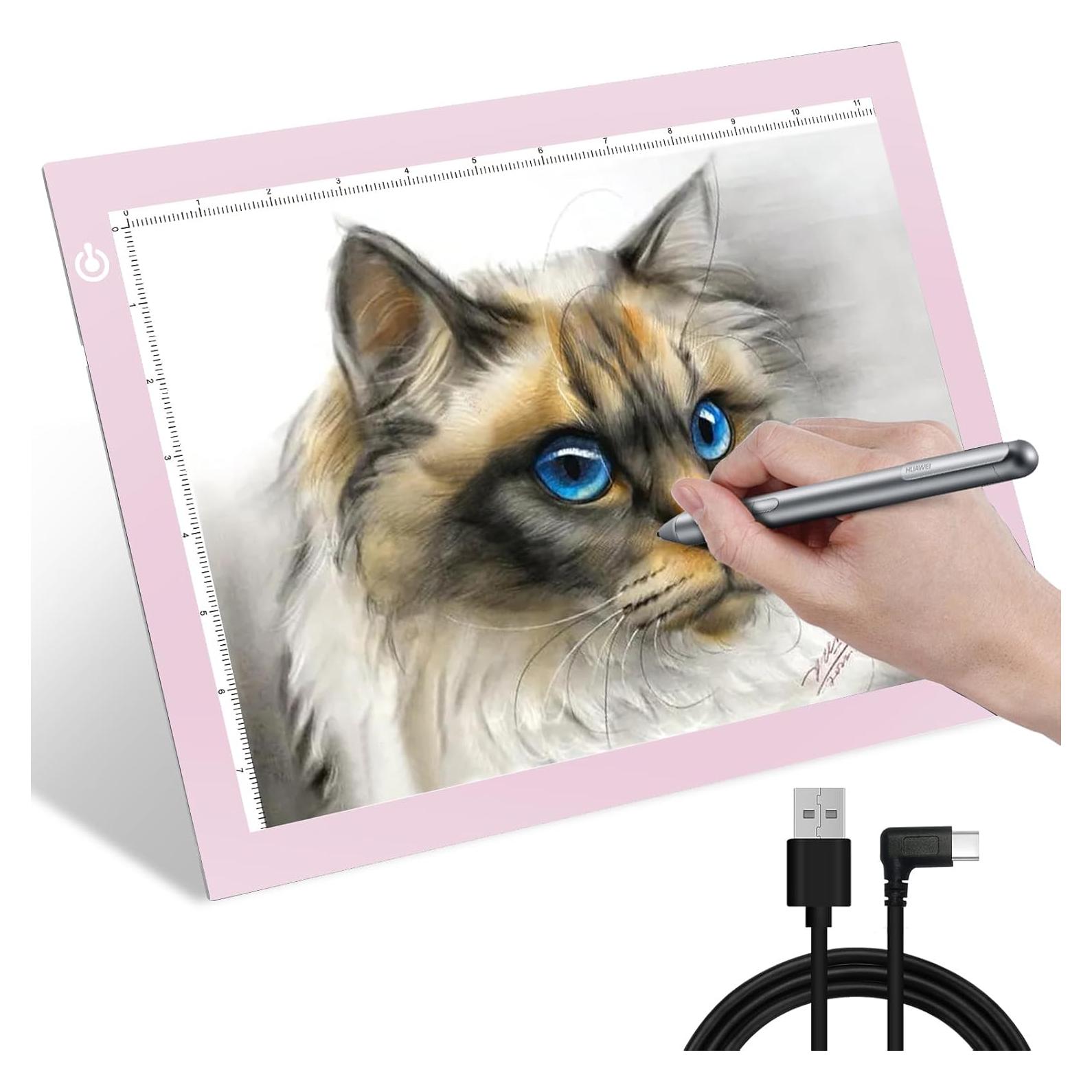 Tablero de Luz KIVOTAC GGE12 A4 USB Ajustable 9x12"