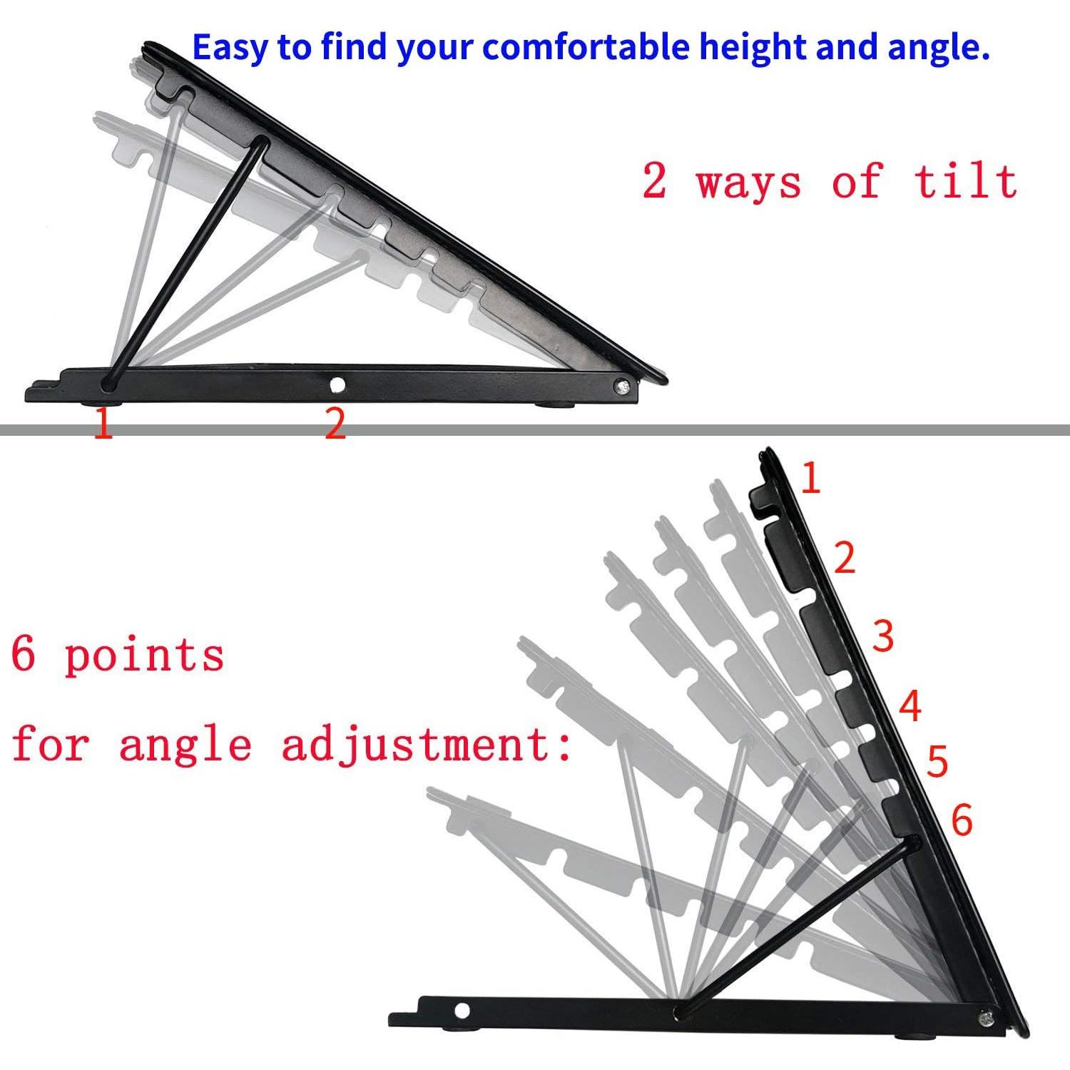 Soporte Metálico Ventilado Imentha para Laptop y Tableta