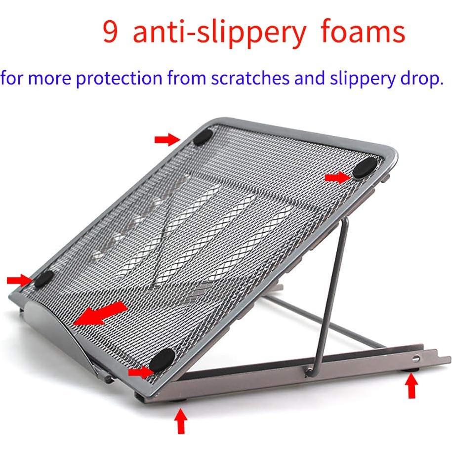 Soporte Metálico Ventilado Imentha para Laptop y Tableta