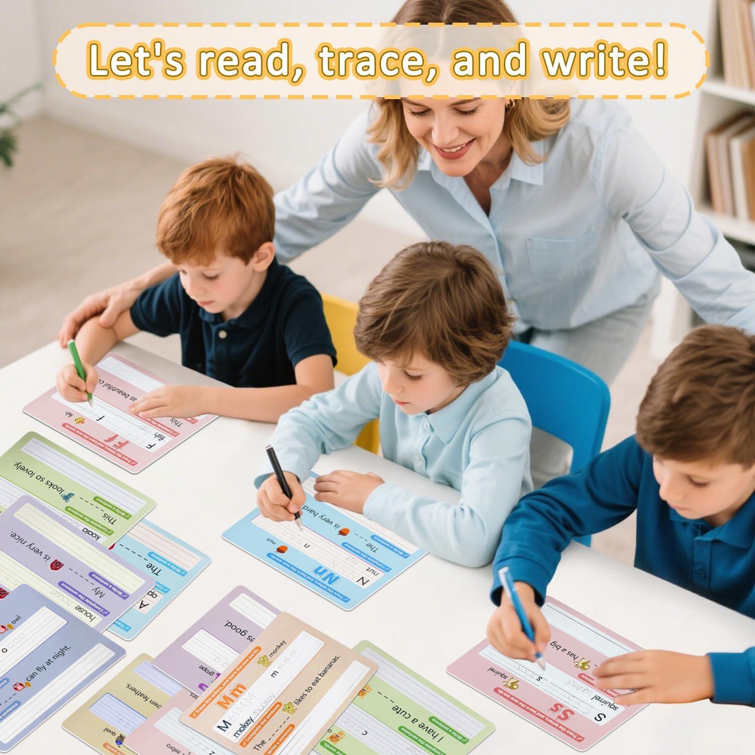 Hojas de Práctica de Letras y Números HenPisen 27.9x21.6cm