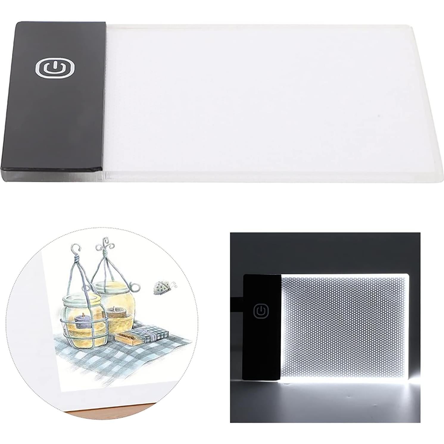 Caja de Luz LED Portátil Yosoo A6 Ajustable 8.4x13 cm