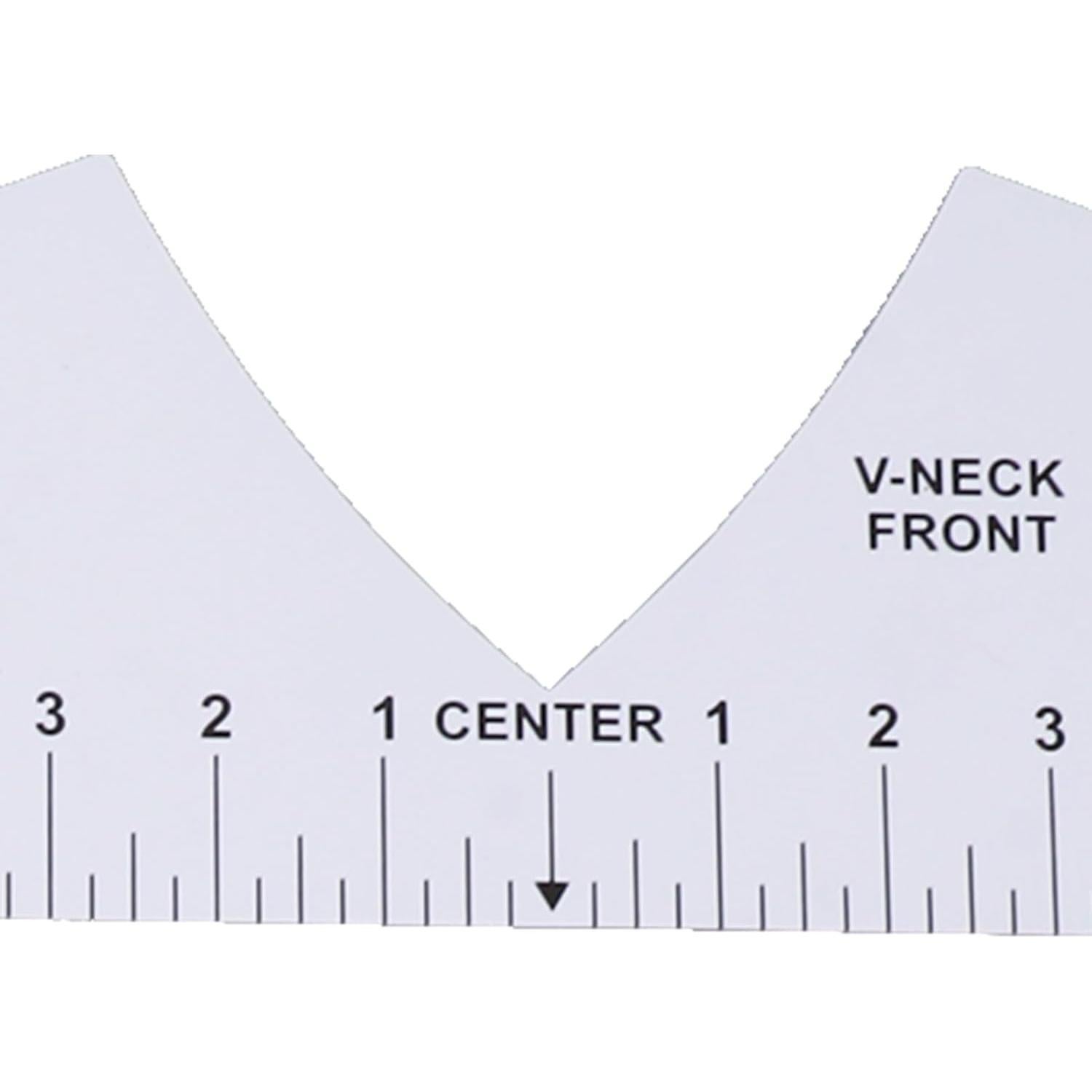 Regla para Camisetas ZJchao - Juego de 8 Piezas PVC