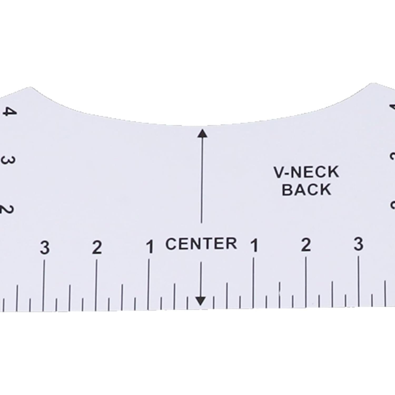 Regla para Camisetas ZJchao - Juego de 8 Piezas PVC