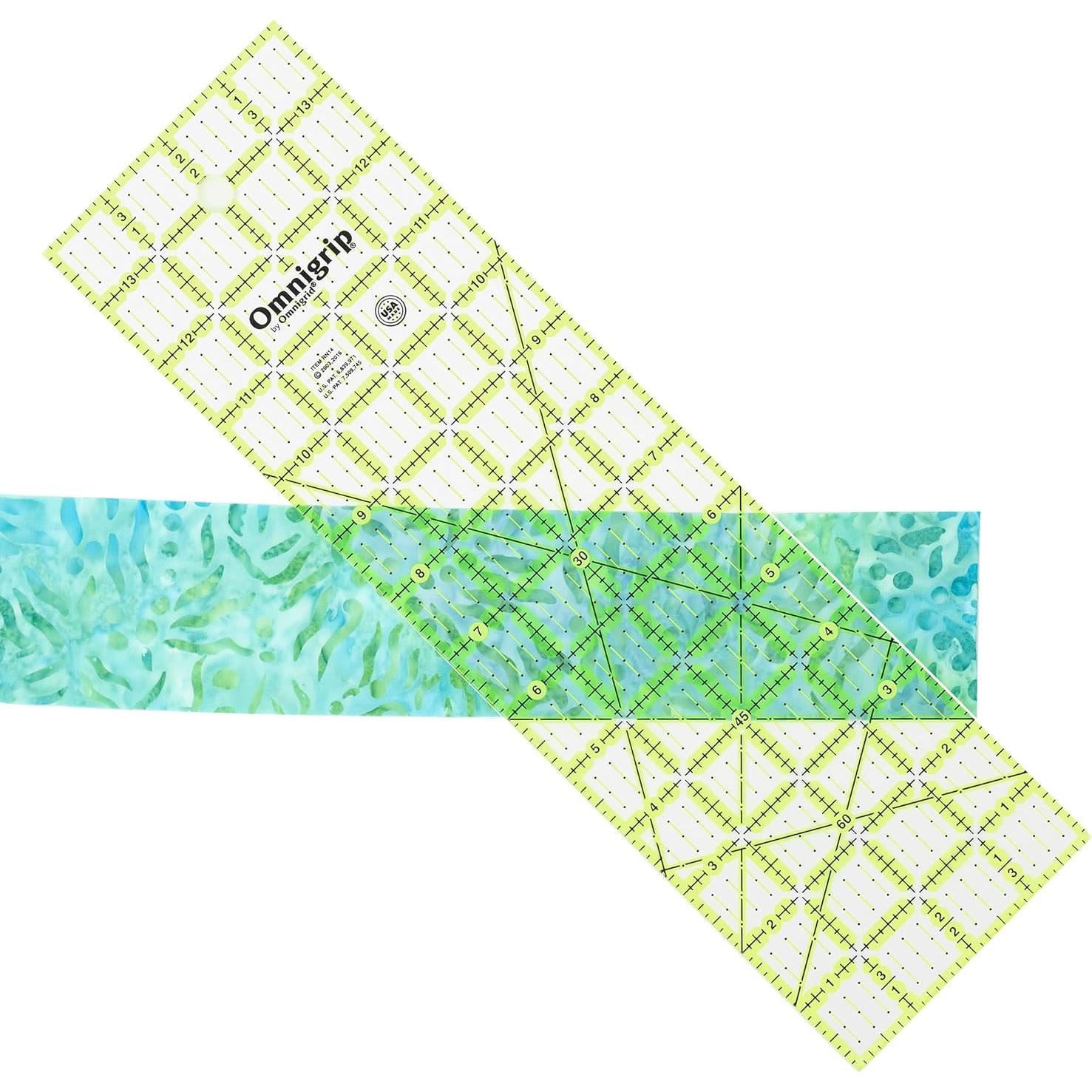 Regla Antideslizante Omnigrip Dritz 10.16x35.56 cm