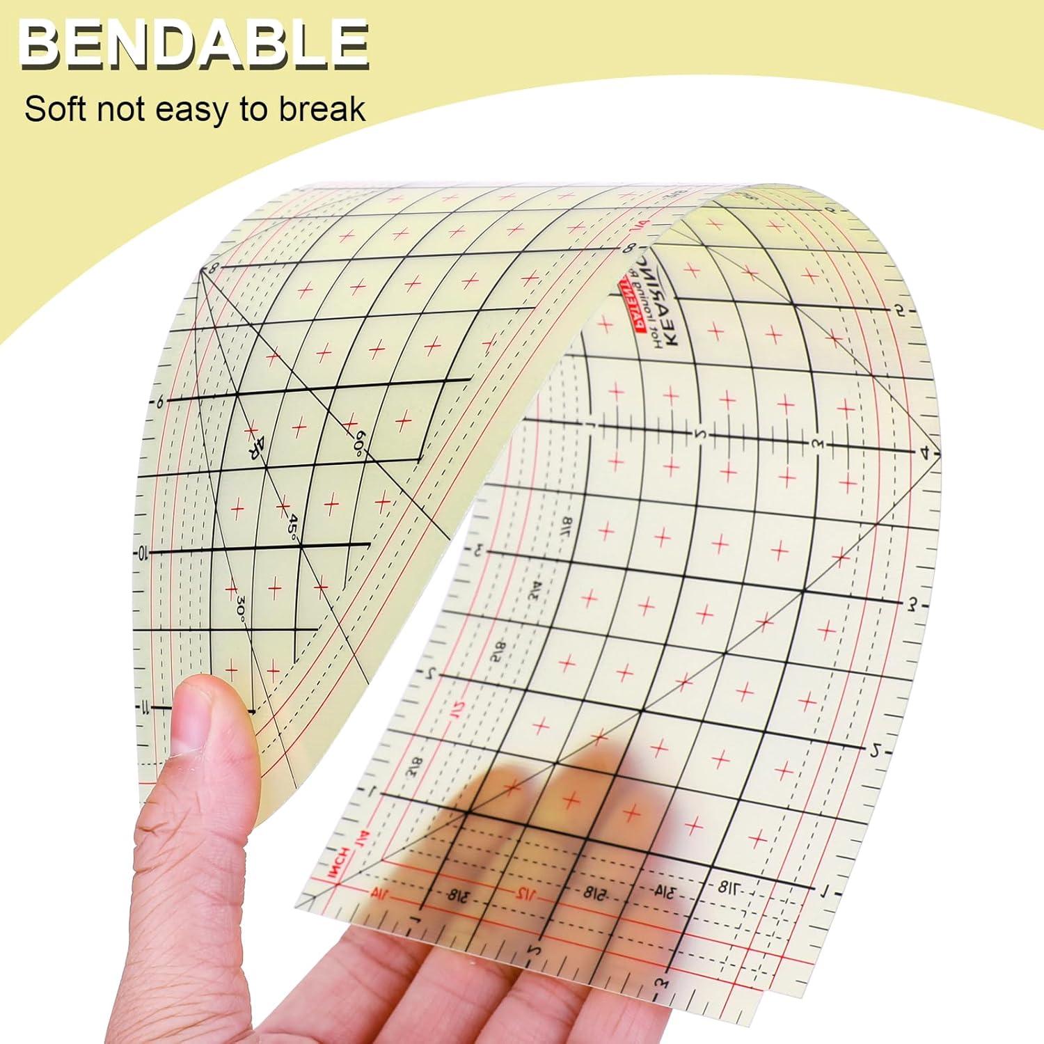 Regla de Dobladillo Caliente Thinp 30.5 cm Antideslizante