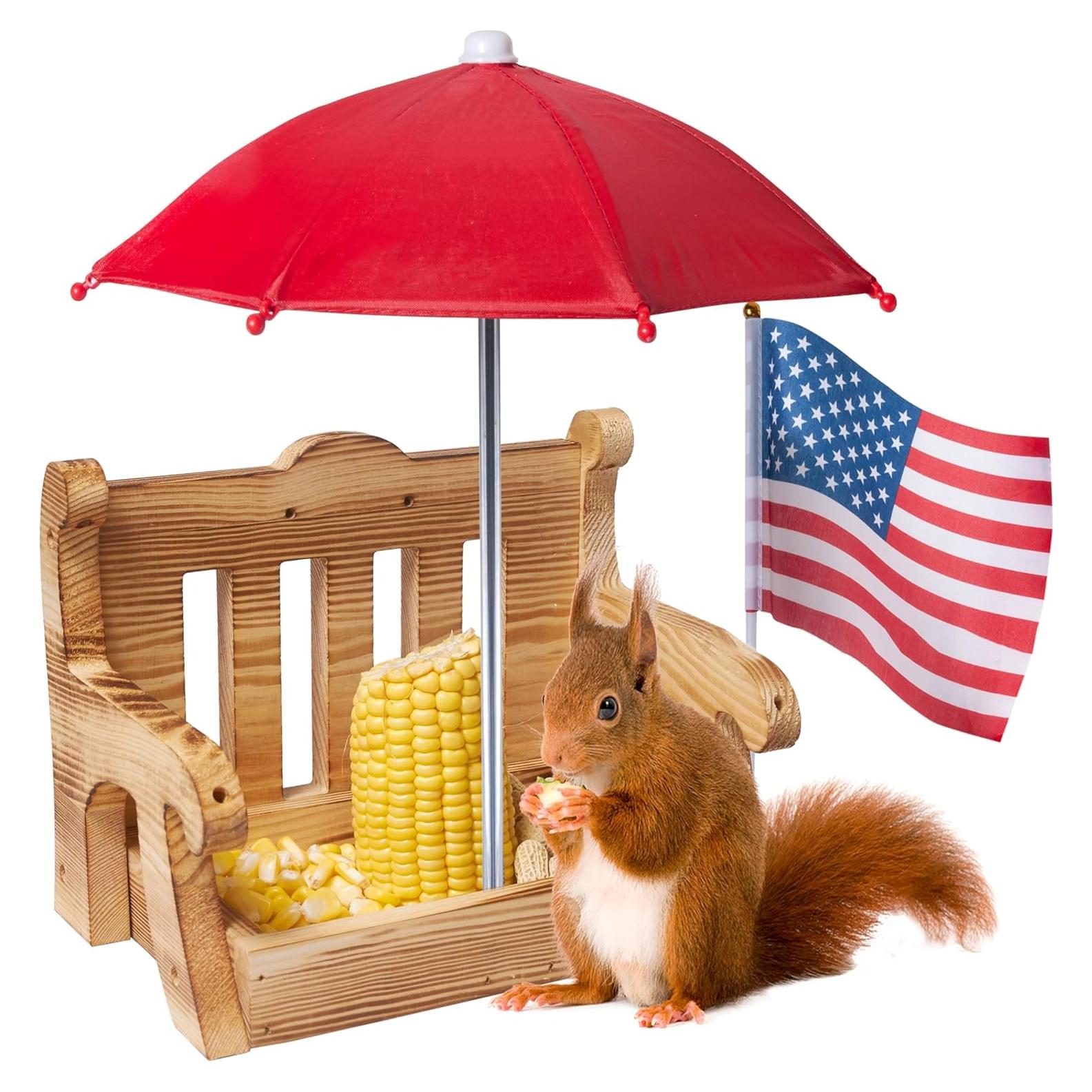 Comedero para Ardillas MONT PLEASANT Silla de Picnic 21.1x12.7x33cm