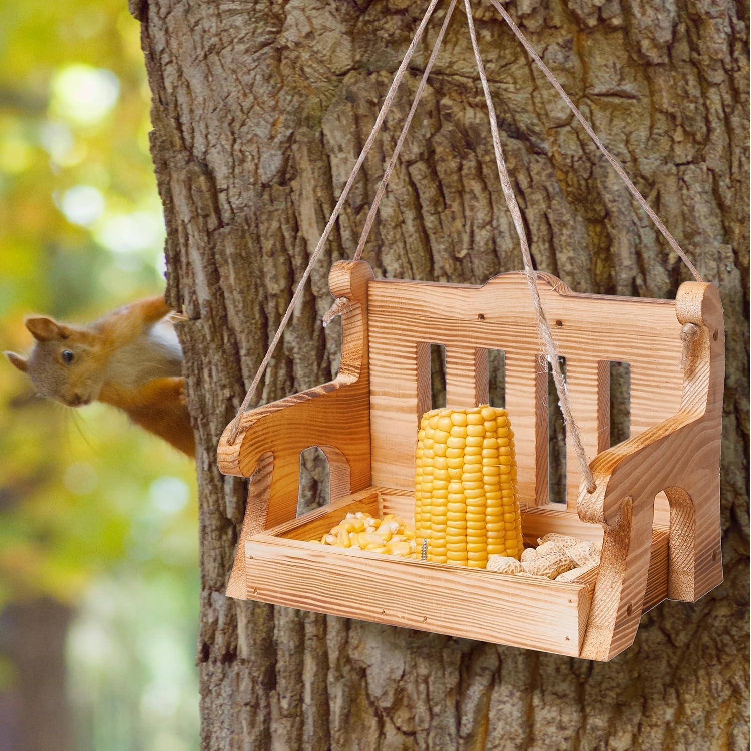 Comedero para Ardillas MONT PLEASANT Silla de Picnic 21.1x12.7x33cm