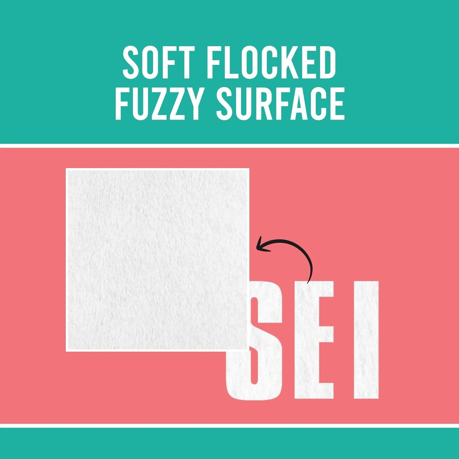 51 Letras Termoadhesivas S.E.I Blancas 7.6 cm para Ropa