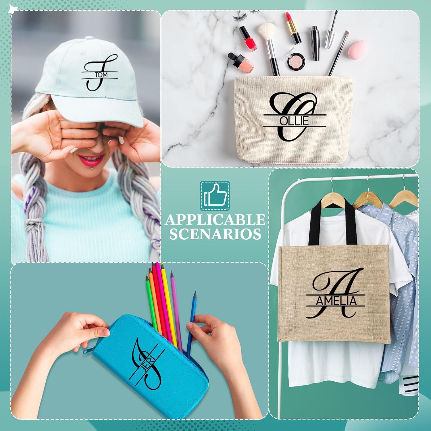 Pegatinas de Letras Planas Glenmal para Transferencia de Calor