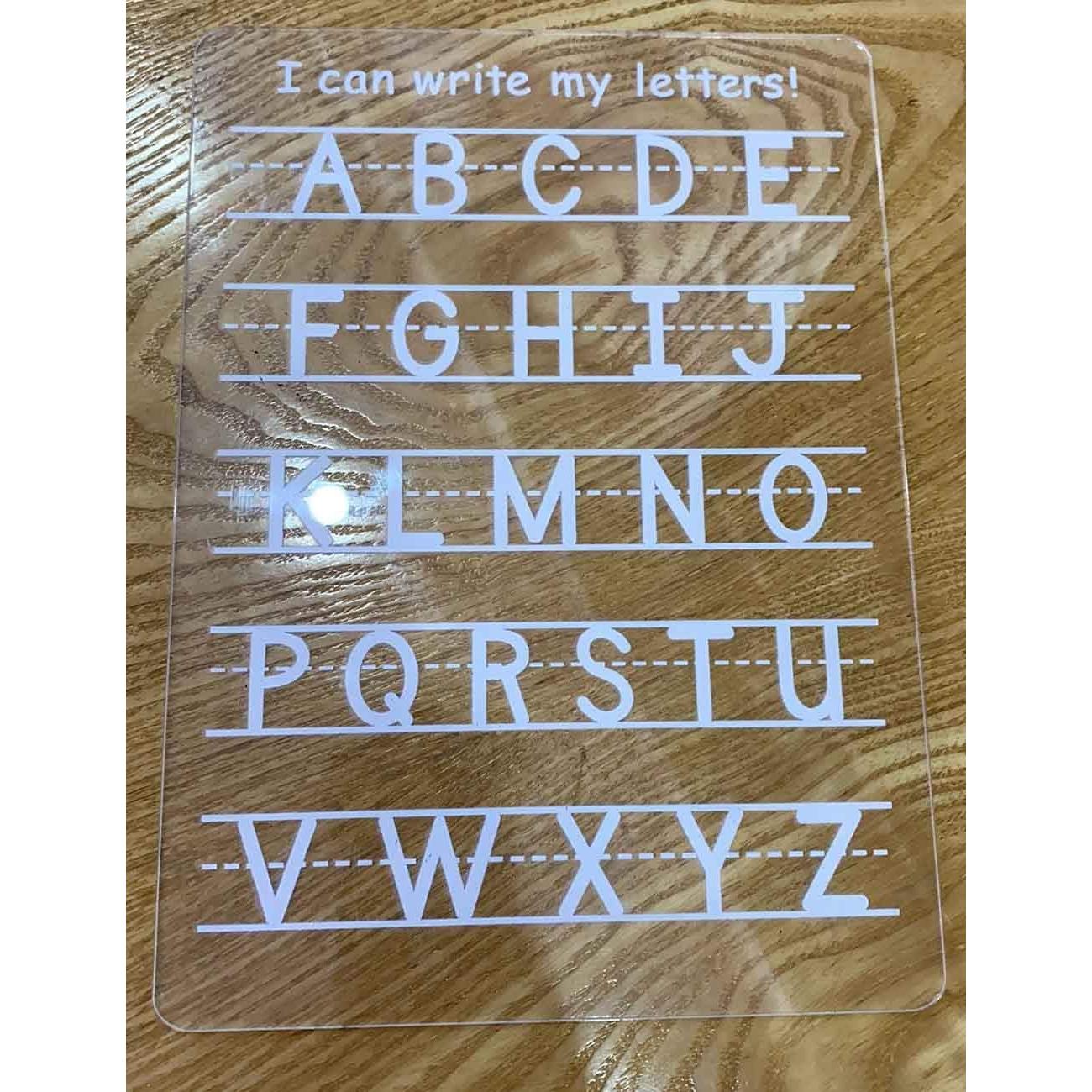 Set de 3 Tableros Acrílicos Borrado en Seco LuckyShe