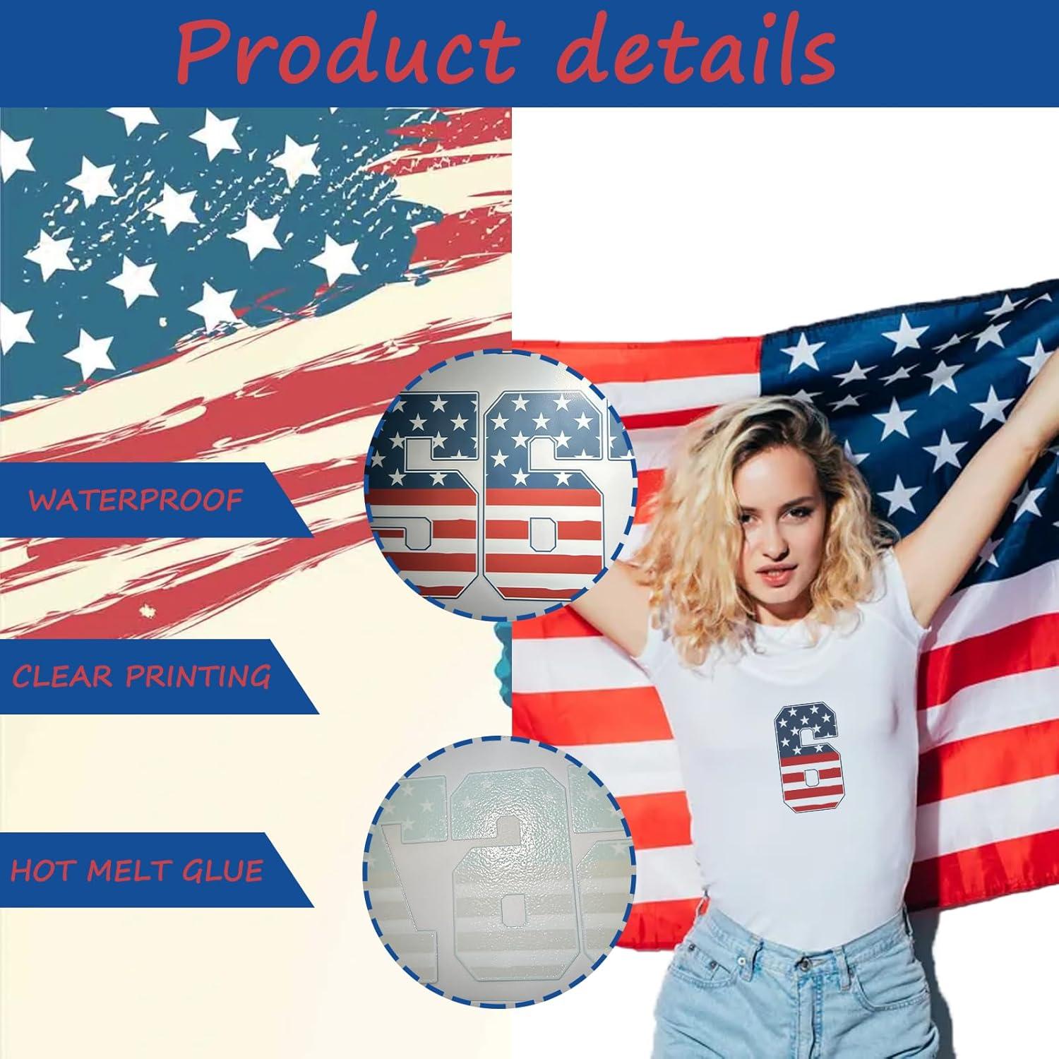 Calcomanías Termoadhesivas Letras y Números Yiduoguoshu 176 Pcs