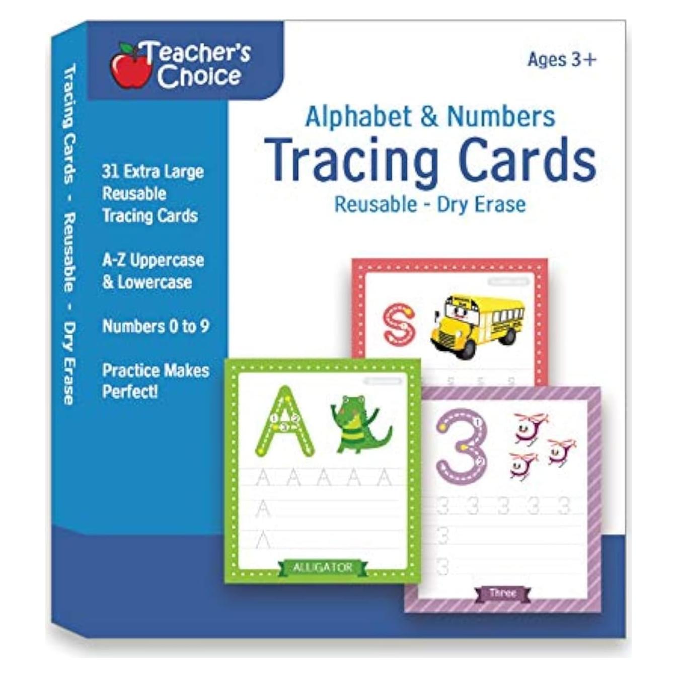 Tarjetas de Trazado Reutilizables Apostrophe Games 31 Piezas