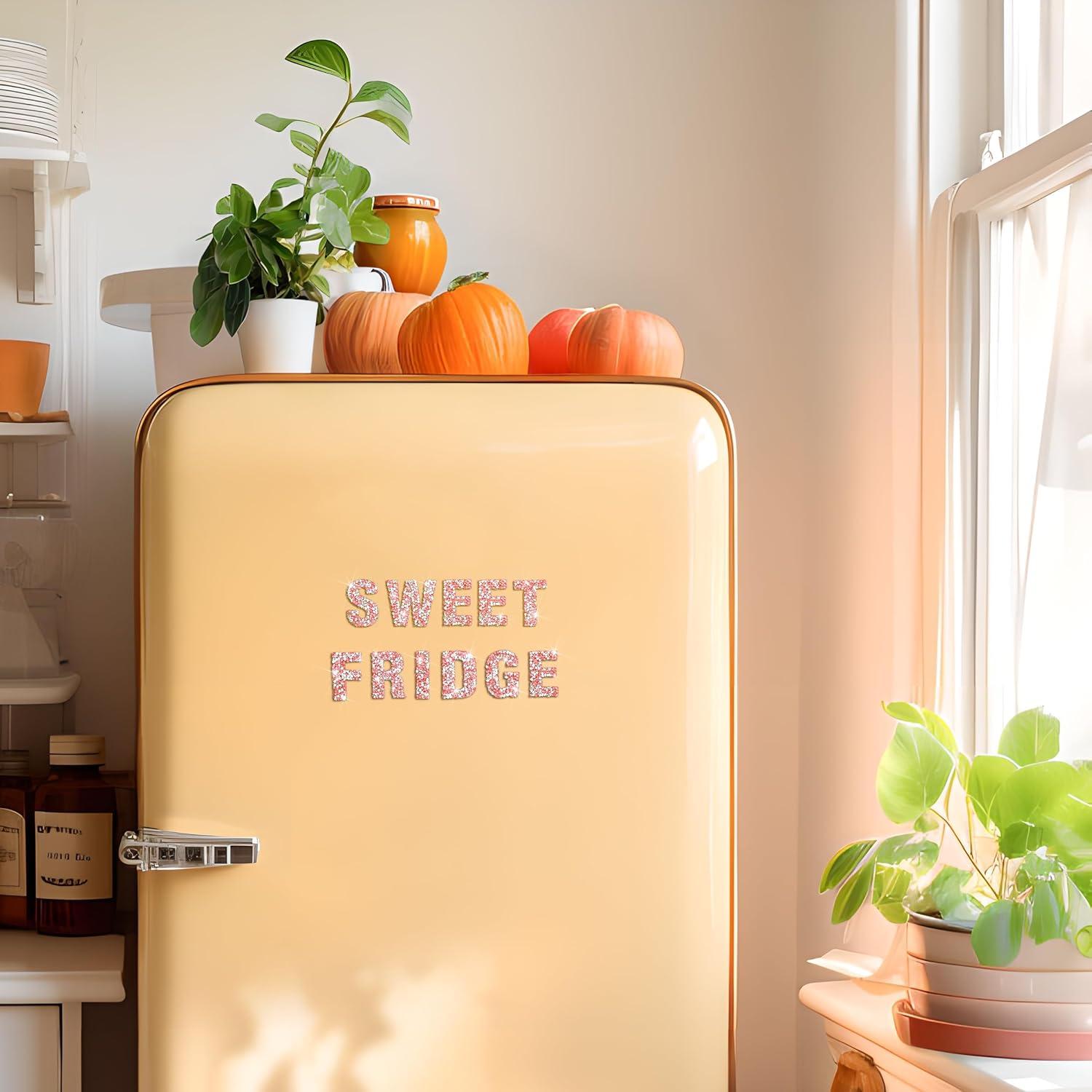 Stickers Letras Rhinestone Locacrystal 34Pcs 4cm Plata Rosa