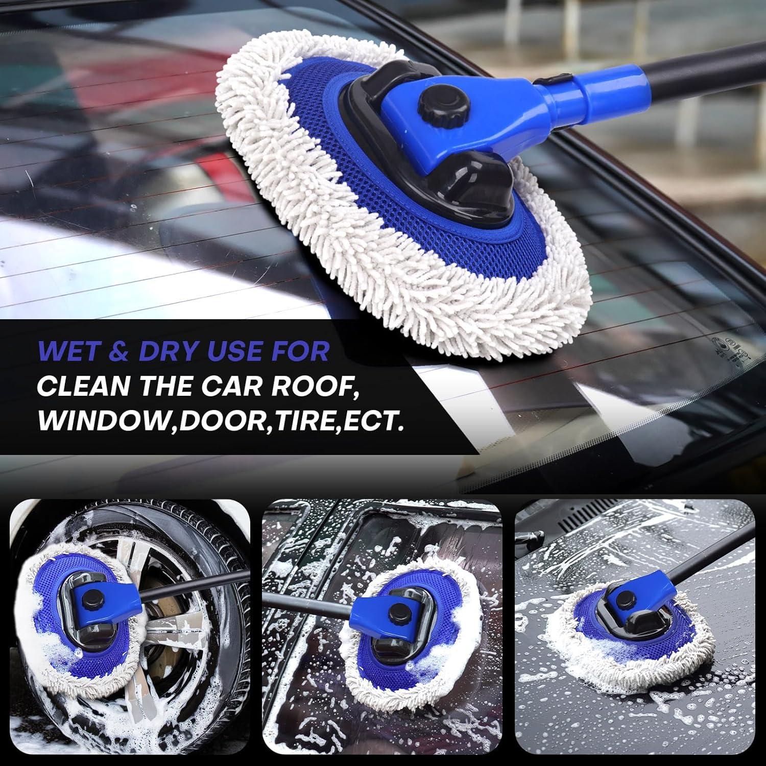 Cepillo de Lavado de Autos Hmdswa CWB19-55 Microfibra 1.01kg