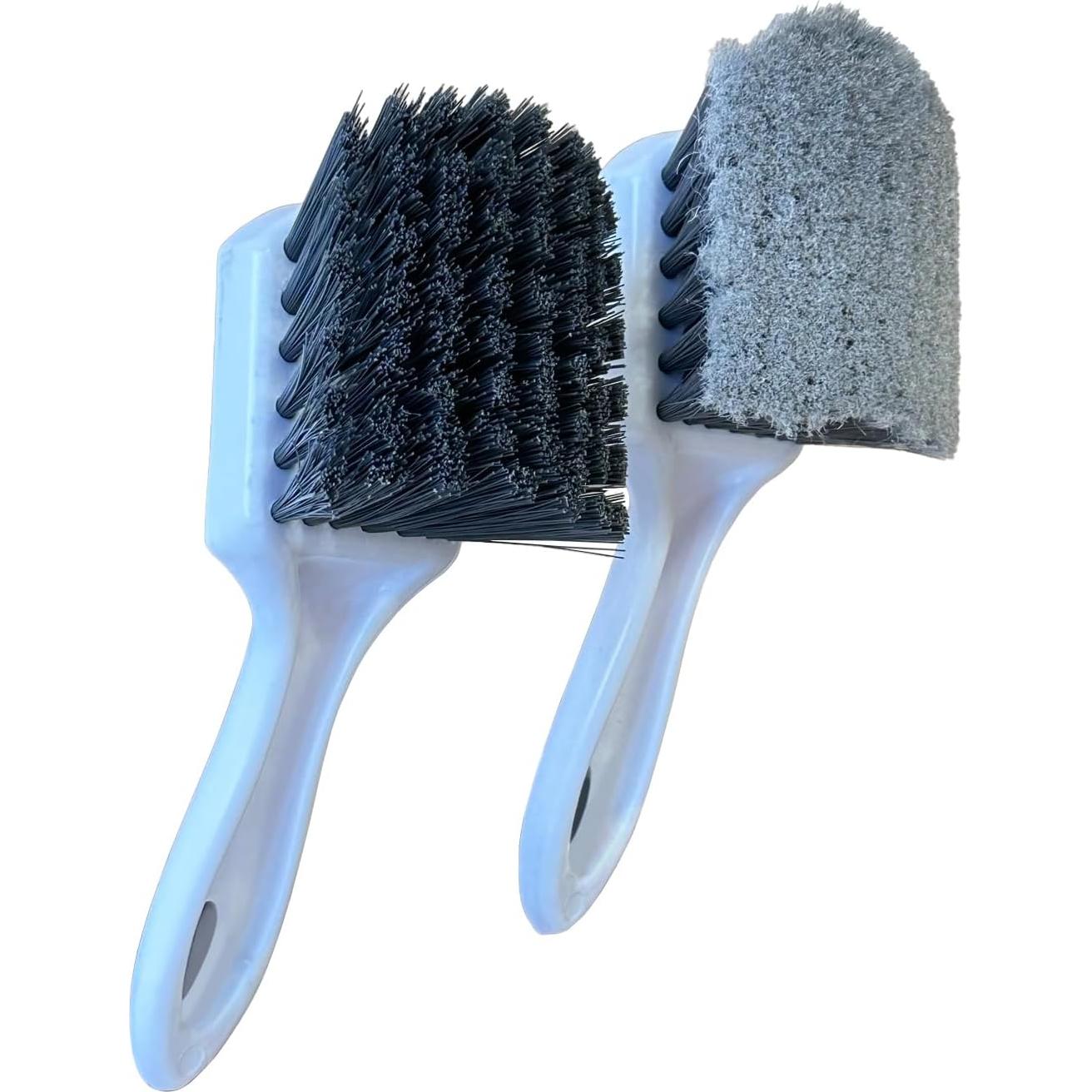 Cepillo de Limpieza de Ruedas y Neumáticos Genérico - 2 Piezas